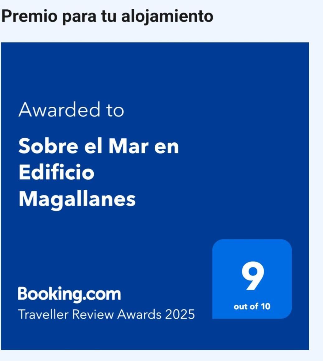 Sobre El Mar En Edificio Magallanes 엘메다노 외부 사진